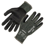 Ergodyne ProFlex 7070 Nitrile Coated Cut-Resistant Gloves, ANSI A7, Heat Resistant, Green, Large, 1 Pair (18044)