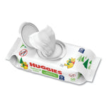 Huggies Natural Care Sensitive Baby Wipes, 1-Ply, 3.88 x 6.6, Unscented, White, 56/Pack, 8 Packs/Carton (KCC31803)