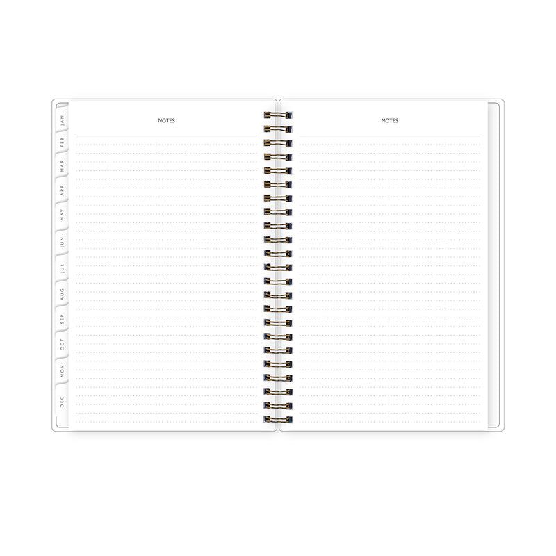 2026 Blue Sky Green Earth Freya Lilac 5" x 8" Calendar Year Weekly & Monthly Planner, Plastic Cover (153758)