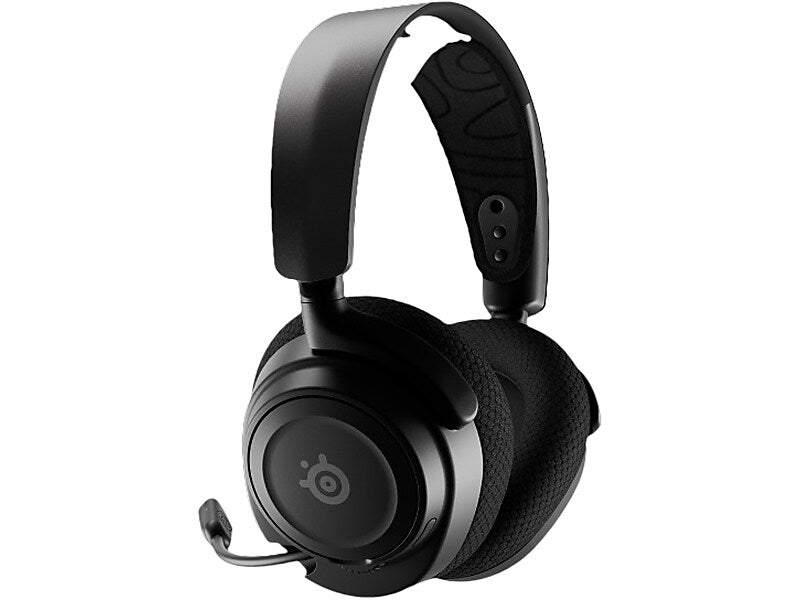 SteelSeries Arctis Nova 7 Wireless Noise Canceling Bluetooth Stereo Gaming Over-the-Ear Headset, Black (61553)