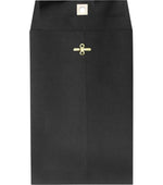 LUX 6" x 9" Open End Clasp Envelopes, Midnight Black, 100/Pack (87915-50)