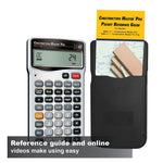 Calculated Industries Master Pro III Series (4065) Construction Calculator, Silver