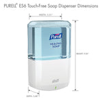 PURELL HEALTHY SOAP ES6 Automatic Wall Mounted Hand Soap Dispenser, White (6430-01)