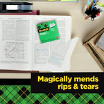 Scotch Magic Invisible Clear Tape Refill, 0.75" x 72 yds., 3" Core, Clear, 2 Rolls/Pack (810-2P34-72)
