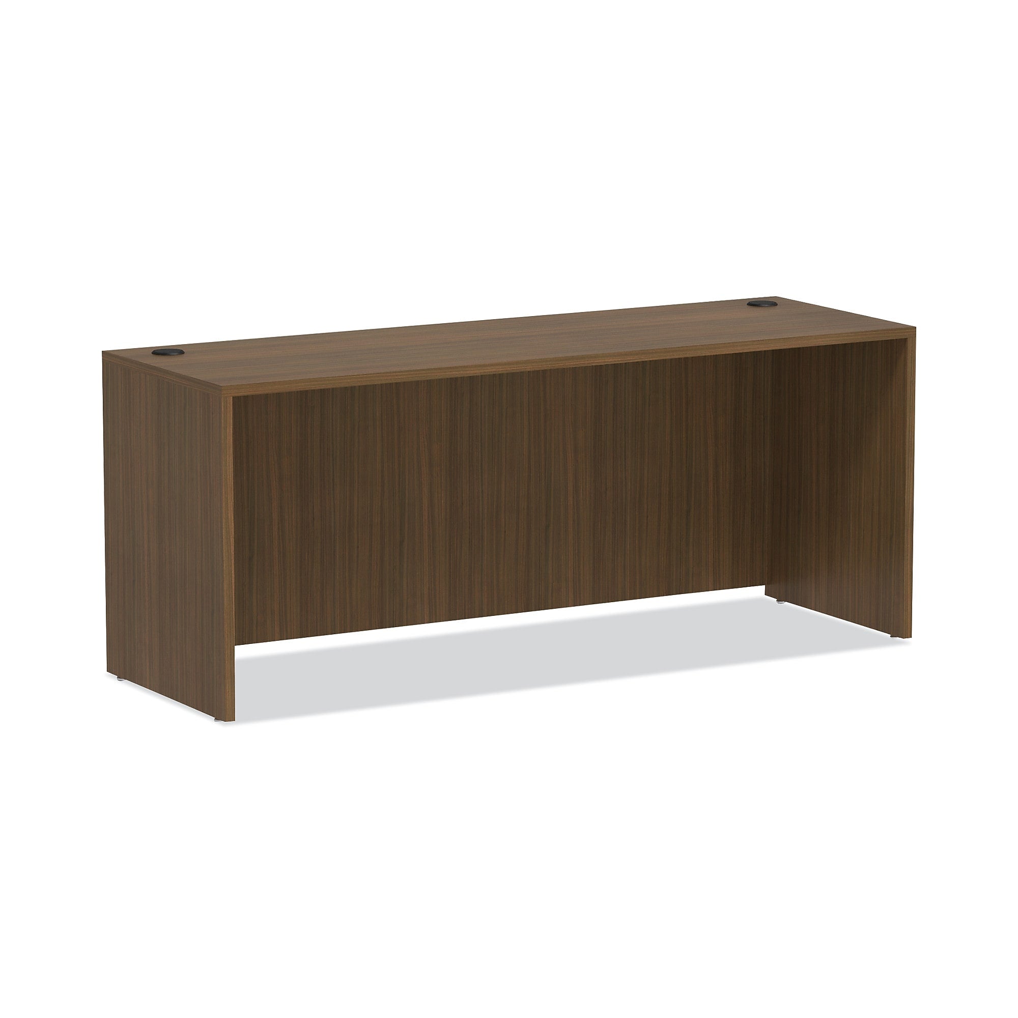 Alera® Valencia Series Credenza Shell, 70.88w x 23.63d x 29.5h, Modern Walnut