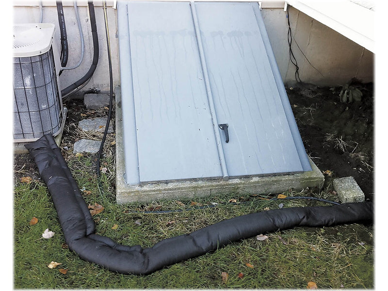Quick Dam Water Flood Barrier, 204", Up to 14 Gal., 5/Box (QD617-5)