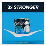 Cottonelle Ultra CleanCare Toilet Paper, 1-Ply, White, 284 Sheets/Roll, 48 Rolls/Carton (KCM55489)