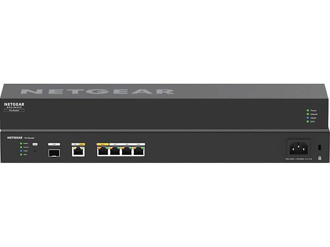 Netgear Dual-WAN Pro 11800Mbps Router, Black (PR60X-100NAS)