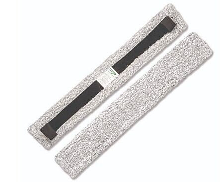Unger VisaVersa Pro Microfiber Replacement Pad, 14", Light Gray, 10/Carton (UNGVEP35)