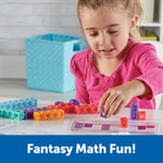 Learning Resources MathLink Cubes Kindergarten Math Activity Set: Fantasticals! (LER 9331)