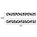 Creative Teaching Press Farm Friends Cow Print School Name Plates, 9.5" x 3.25", 36/Pack, 3 Packs/Bundle (CTP11030-3)