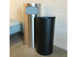 HLS Commercial Stainless Steel Trash Can, 9-Gallon, Silver (HLSC01G09A)