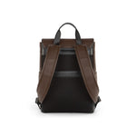 Bugatti Central Laptop Backpack, Medium, Brown (BKP2434BU-BROWN)