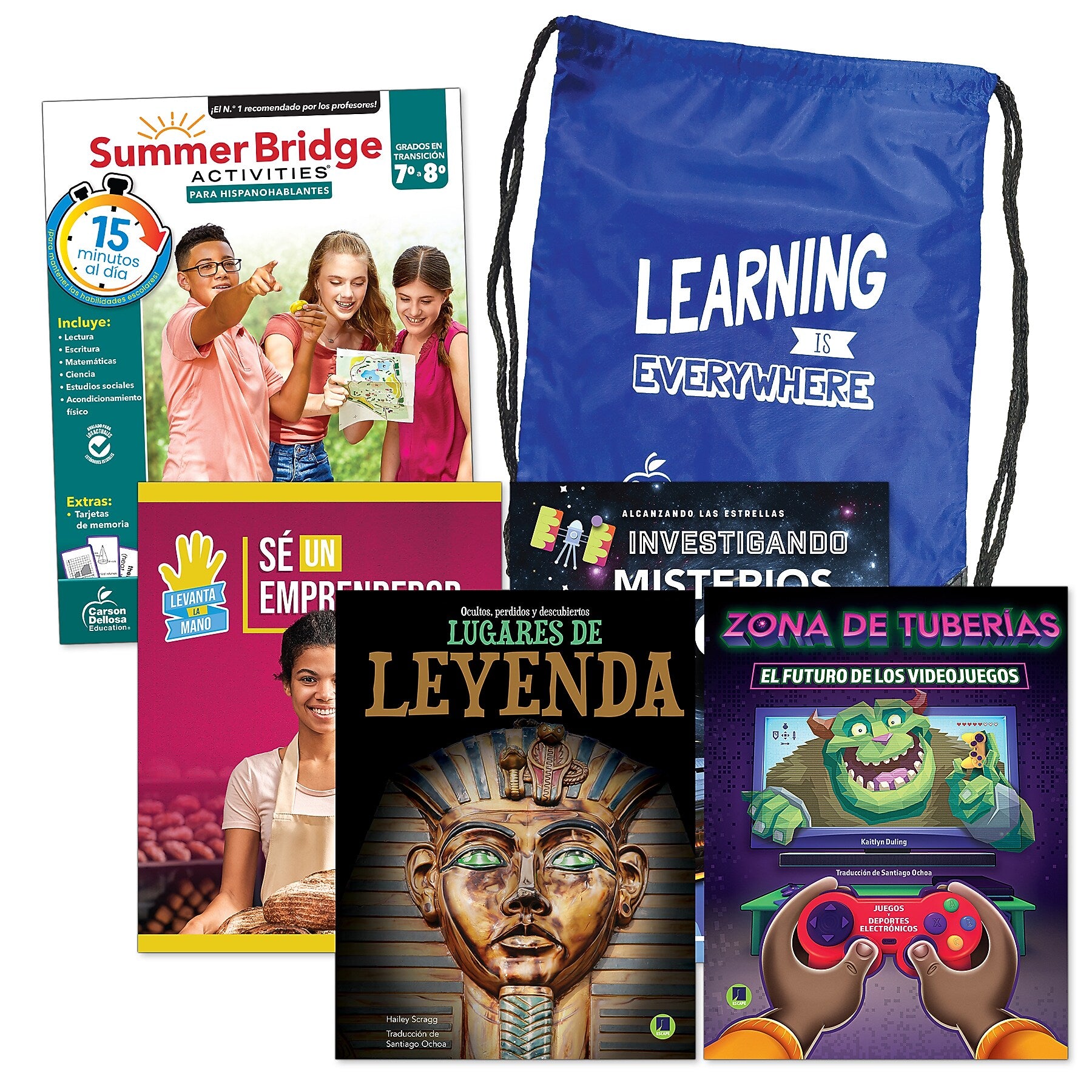 Summer Bridge Activities Summer Bridge Spanish Backpack, Grade 7-8 Workbook, 6/Set (CD-145443)