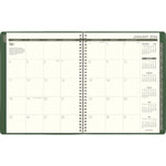 2026 AT-A-GLANCE Recycled 8.25" x 11" Weekly & Monthly Appointment Book Planner, Faux Leather Cover, Green (70-950G-60-26)