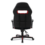 Alera® Racing Style Ergonomic Gaming Chair, Supports 275 lb, 15.91" to 19.8" Seat Height, Black/Red