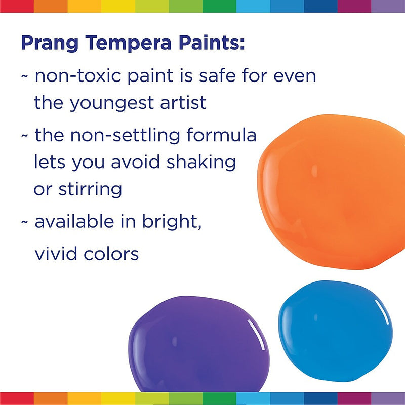 Prang Ready-to-Use Washable Tempera Paint, Violet, 16 oz. (21606)