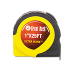 ExtraMark Power Tape, 1" x 25 ft, Steel, Orange/Black