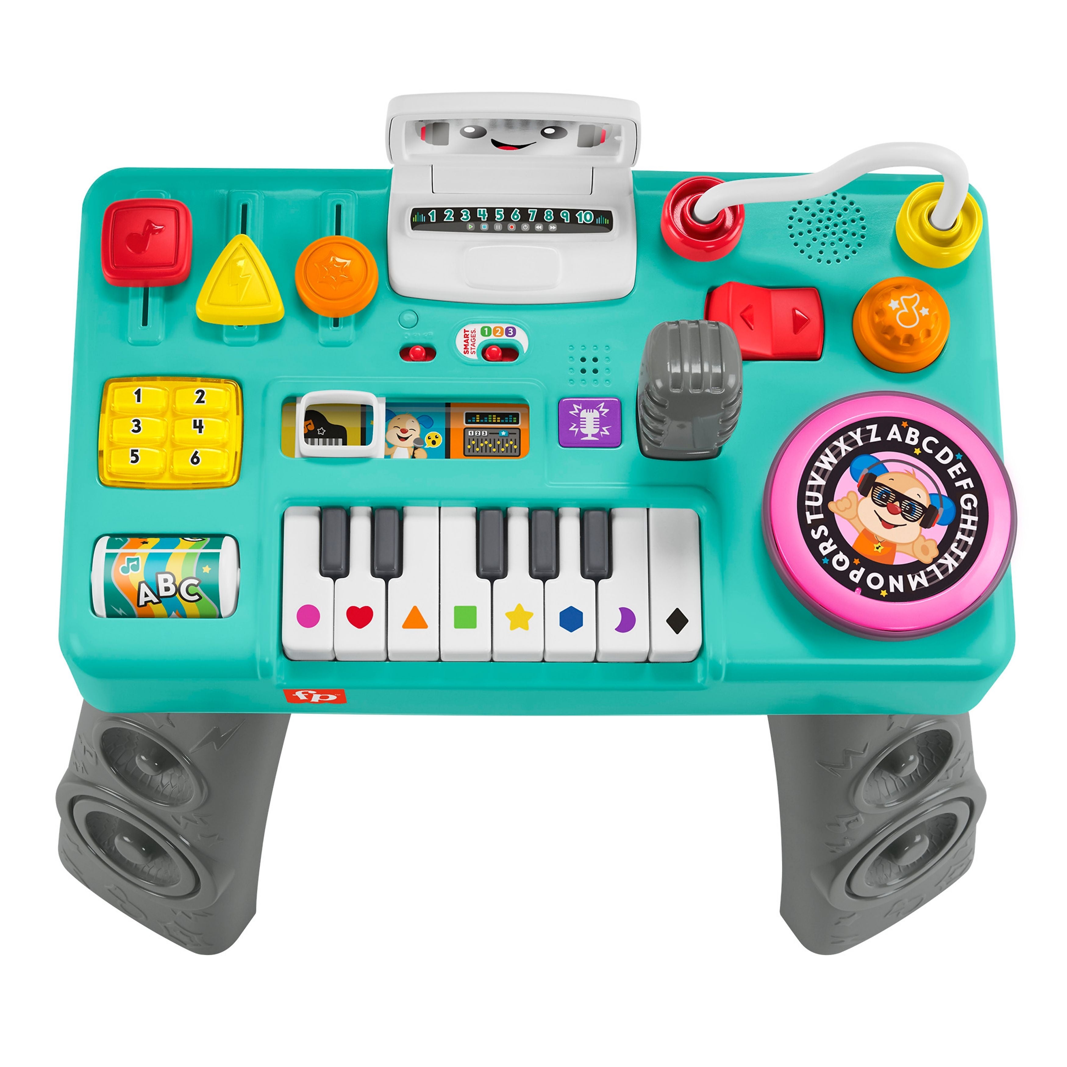 Fisher-Price Laugh & Learn Mix & Learn DJ Table, 2/Pack (HLM43)