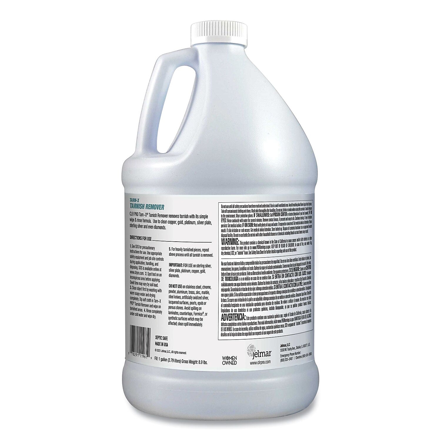 Tarn-X Tarnish Remover, 1 Gallon (JELTX4PROEA)