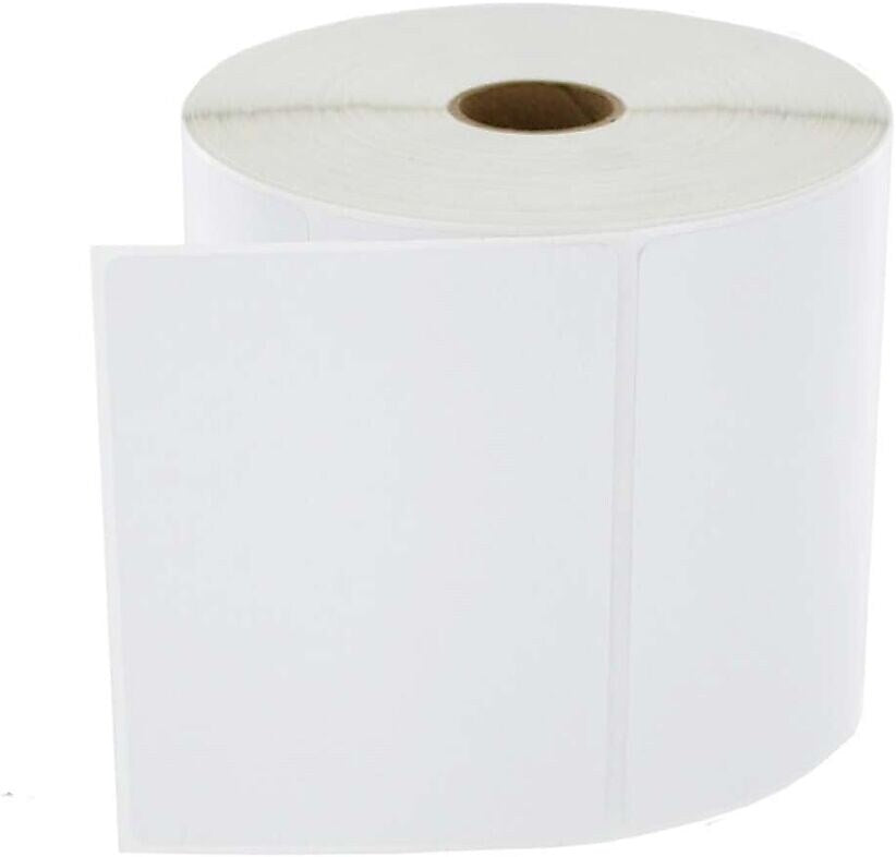 Zebra Z-Perform 2000-D Thermal Transfer Paper Label, White, 3" x 4", 6 Rolls/Box (10010032)