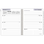 2026 AT-A-GLANCE DayMinder Executive 8.75" x 7" Weekly & Monthly Planner Refill Pages, White (G545-50-26)