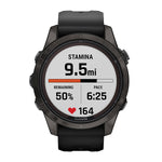 Garmin fenix 7S Pro Smart Watch, 42 mm, Carbon Gray & Black (GRM0277610)