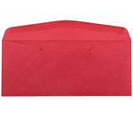 JAM Paper #10 Envelopes, 4 1/8" x 9 1/2", Red, 100/Pack (1531052d)