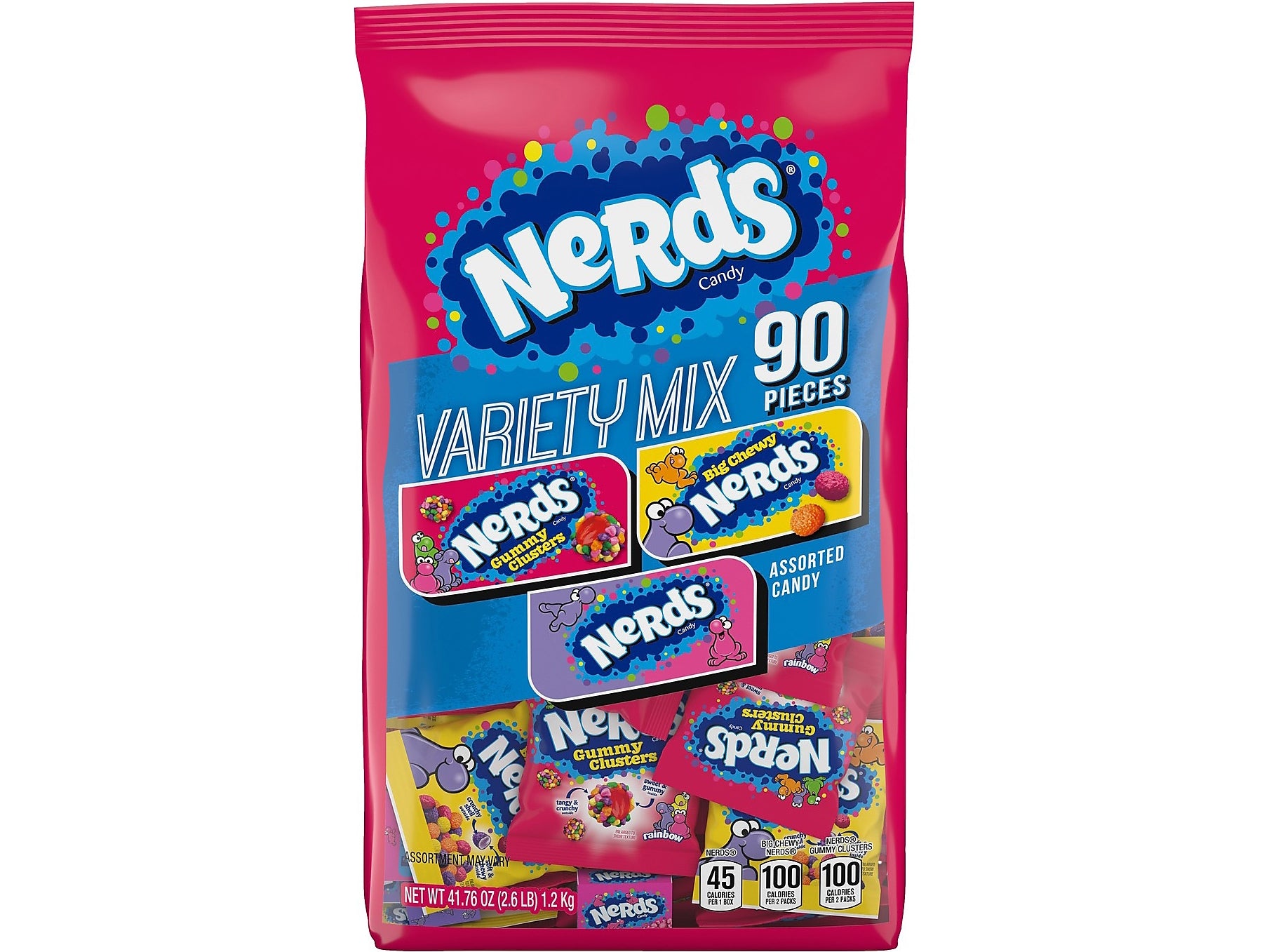 Nerds Variety Mix Gummy Candy, 41.76 oz. (08189)