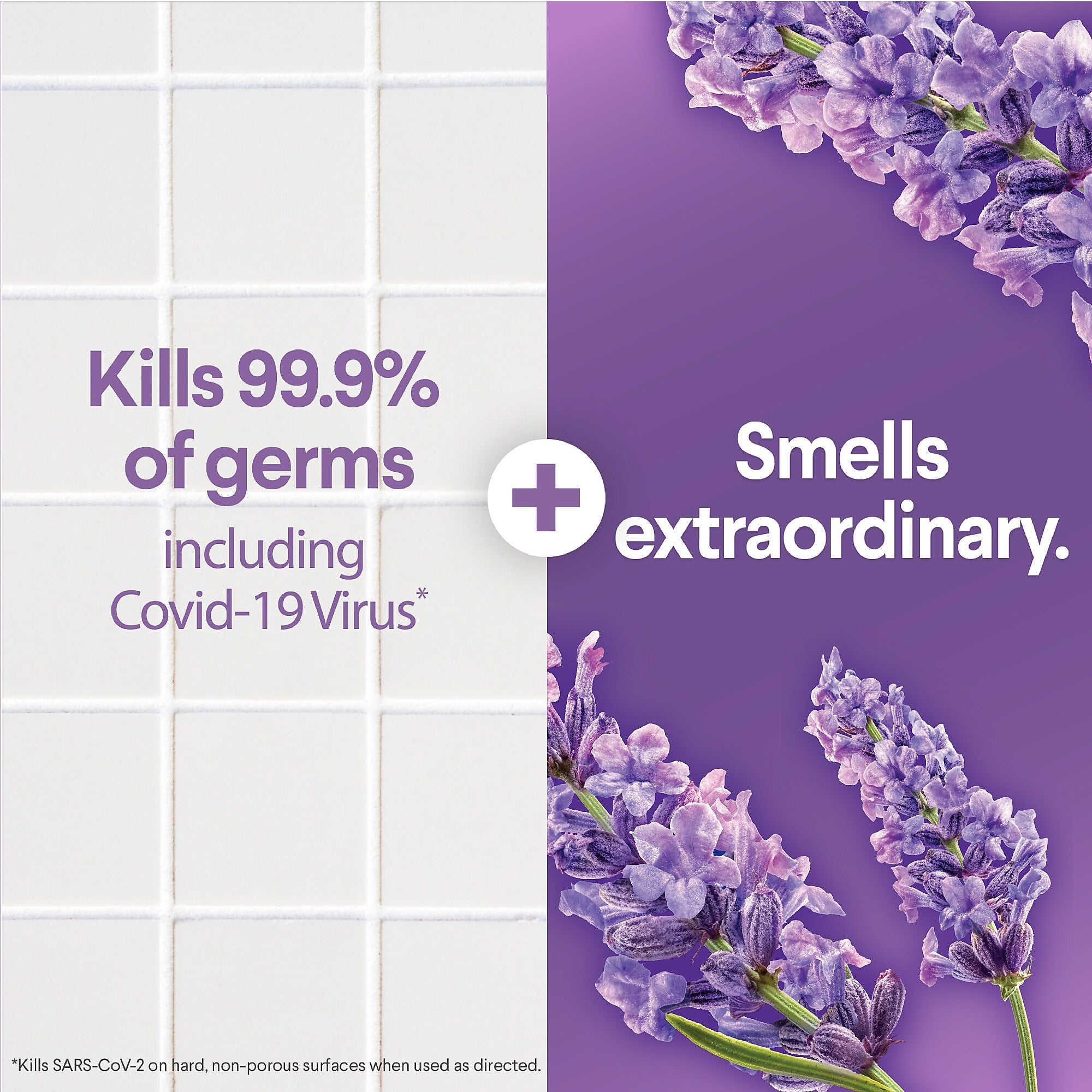Clorox Scentiva Disinfecting Wipes, Lavender and Jasmine Scent, 75 Wipes/Container, 6/Carton (60040CT)