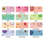 2026 AT-A-GLANCE Paper Flowers 21.75" x 17" Monthly Desk Pad Calendar, Pink/Brown (5035-26)