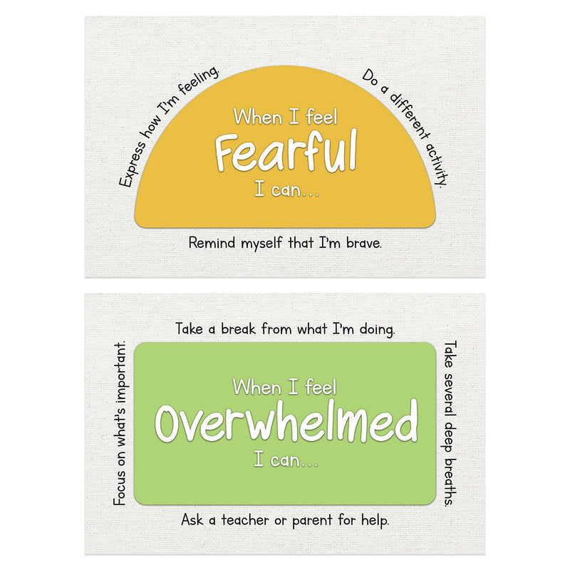 North Star Teacher Resources 11" x 17" SEL: Managing Emotions Bulletin Board Set, 8/Set (NST3508)