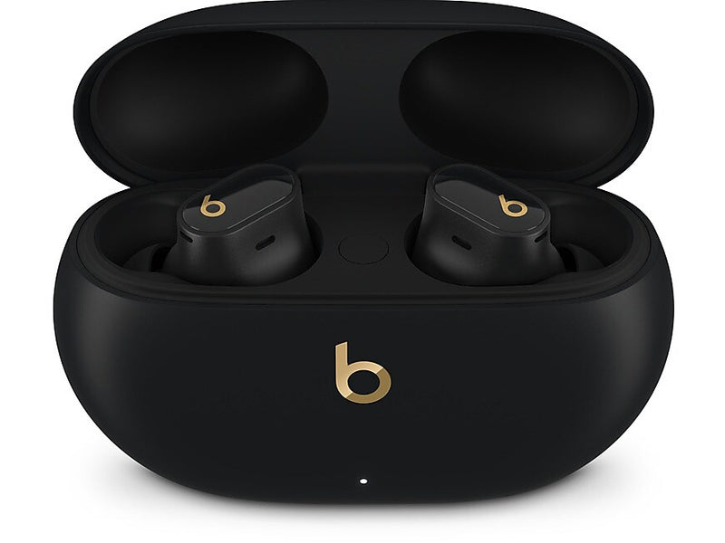Beats Studio Buds + Wireless Noise Canceling Bluetooth Earbuds, Black/Gold (MQLH3LL/A)