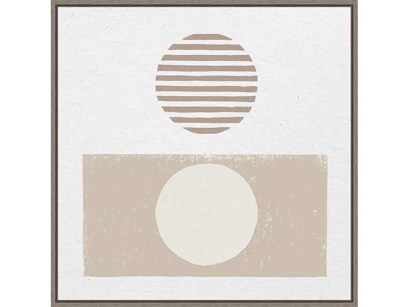 Amanti Art Reflection II Neutral, Canvas, 22" x 22" (A42675515244)