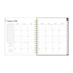 2026 Blue Sky The Everygirl Rue 8" x 10" Calendar Year Daily & Monthly Planner, Plastic Cover, Olive (152789)