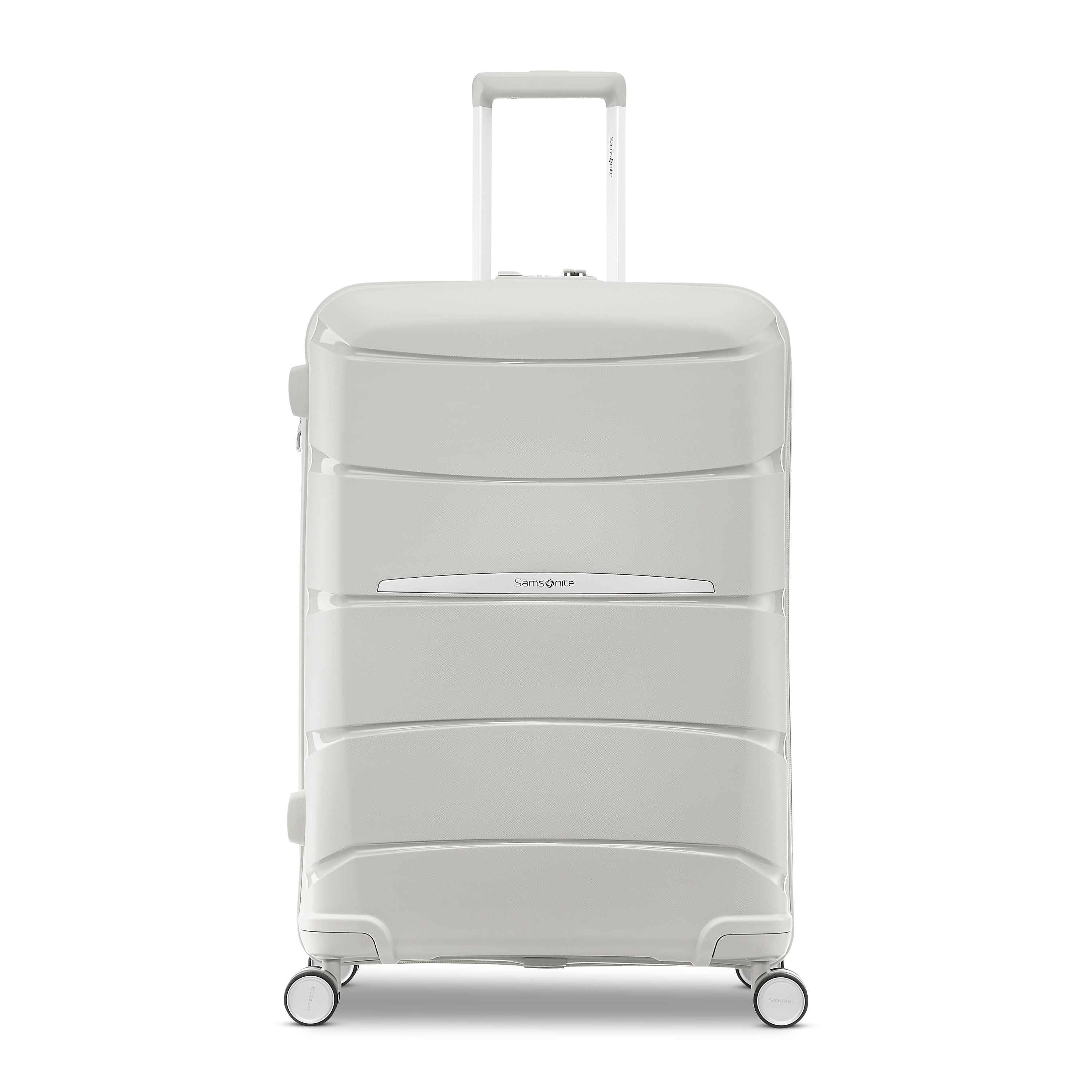 Samsonite Outline Pro 12.0" Hardside Suitcase, 4-Wheeled Spinner, Stone Grey (137394-1830)