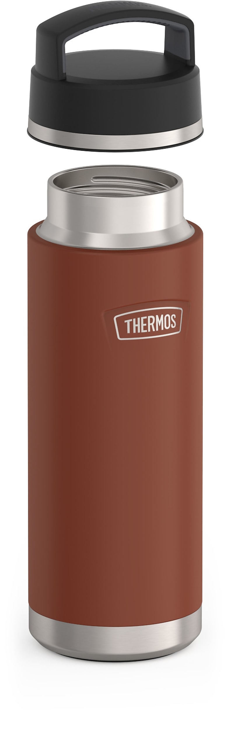 Thermos Icon Stainless Steel Vacuum Insulated Water Bottle, 24 oz., Saddle (EAIS2002SD4)