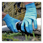 GloveWorks by AMMEX Industrial Nitrile Gloves, Powder-Free, 5 mil, Small, Blue, 100 Gloves/Box, 10 Boxes/Carton