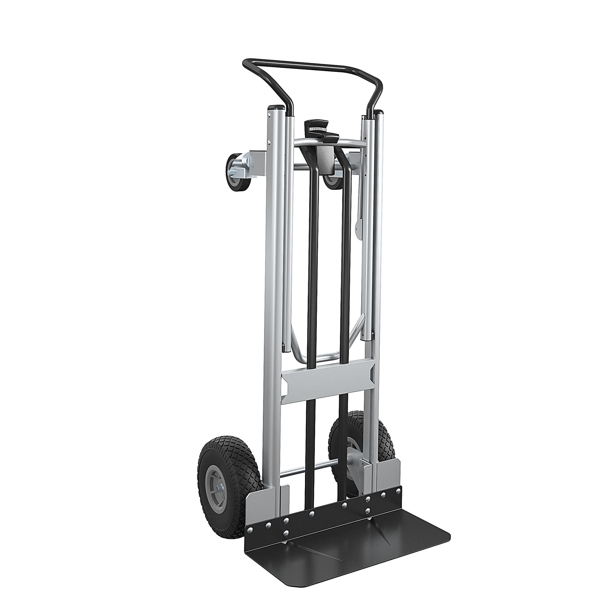 Cosco Convertible Hand Truck, 1000/800 lb. Capacity, Aluminum (12204ASB1E)