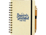 Baudville Journal, Wide-Ruled, Beige/Blue, 70 Pages, 5/Pack (1396064P531)