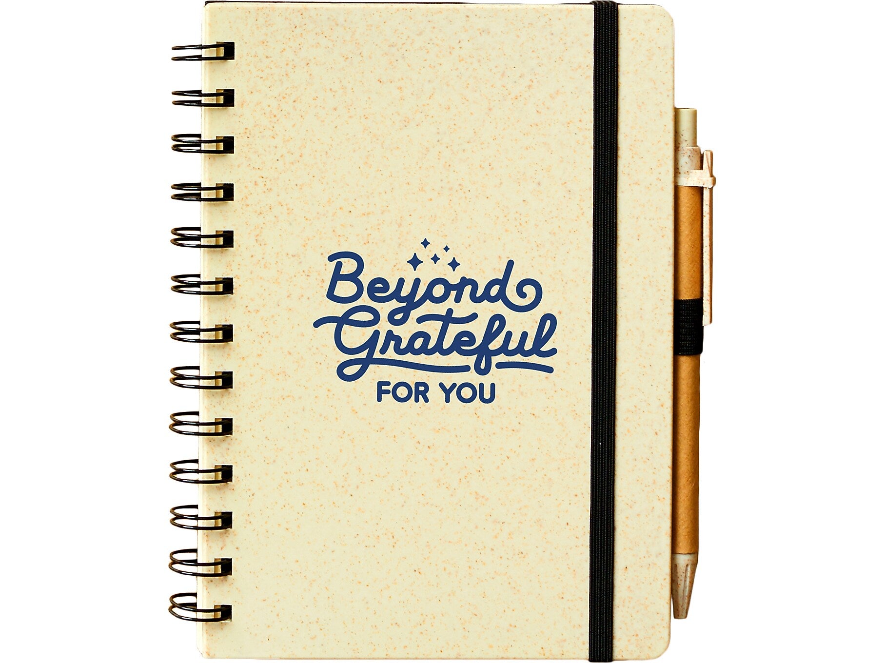 Baudville Journal, Wide-Ruled, Beige/Blue, 70 Pages, 5/Pack (1396064P531)