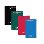 Roaring Spring Paper Products Pocket Notebook, 3" x 5", Narrow Ruled, 75 Sheets, Assorted Colors, 72/Case (14016CS)