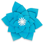 Happily Ever Elementary Creatively Inspired Blue, Purple, Green Flowers Dimensional Accent, 3/Set, 3 Sets/Bundle (CD-107007-3)