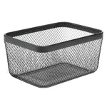 mDesign Steel Organizer, Matte Black (25957)