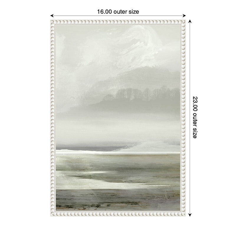 Amanti Art Lakes No2 by Dan Hobday Framed Canvas Wall Art Print, 16" x 23" (A42678302530)