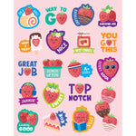 Teacher Created Resources Strawberry Smelly Stickers, Multicolored, 114/Pack, 6/Packs/Bundle (TCR9442-6)