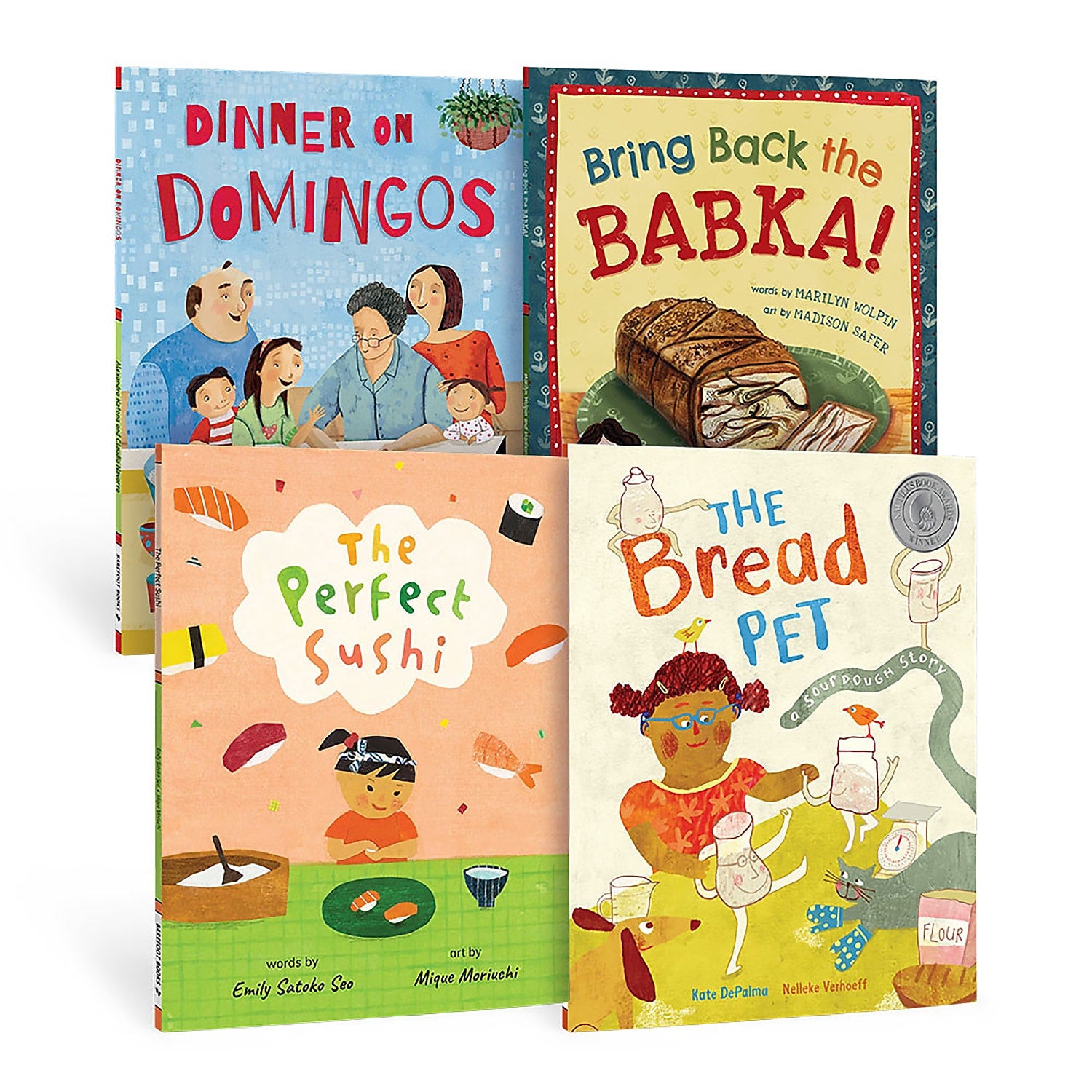 Barefoot Books 2nd Grade Food and Family Book Bundle, 4/Set (BBK9798888593394)