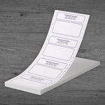Mailing Pin fed Label, 2-15/16"x4", Qty 1000
