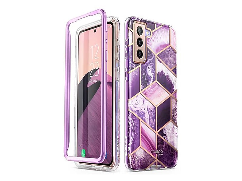 i-Blason Cosmo Marble Purple Case for Samsung Galaxy S21 (Galaxy-S21-Cosmo-Ameth)