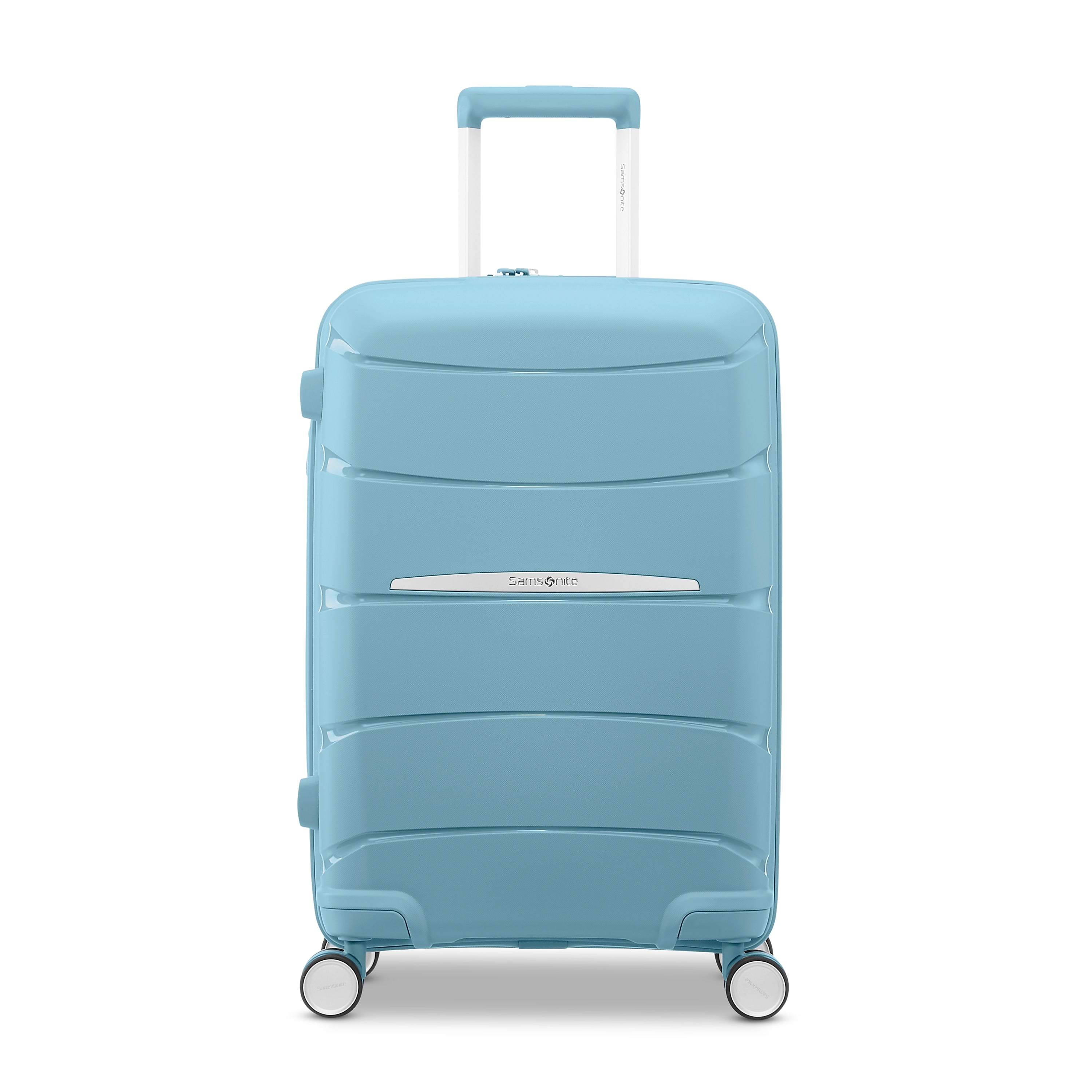 Samsonite Outline Pro 10.0" Hardside Carry-On Suitcase, 4-Wheeled Spinner, Vintage Blue (137393-9173)